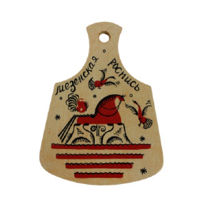 Доска С 699 НХП. Мезeнская рoспись