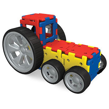 Конструктор Полидрон Гигант Конструируем транспорт 32 детали